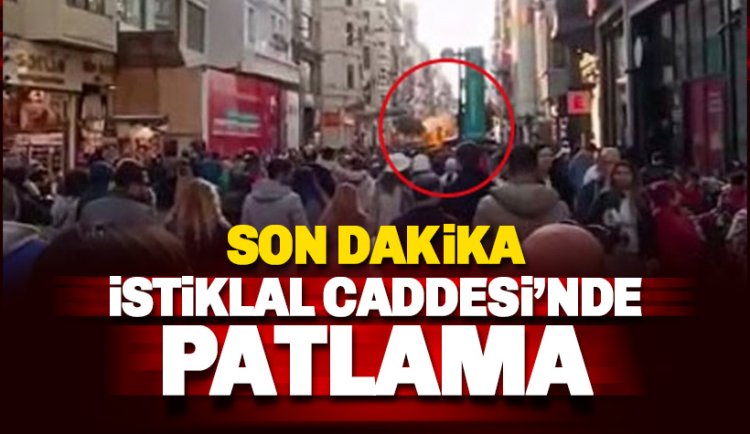 İstiklal Cadesi'ndeki patlama anına ait yeni görüntüler: RTÜK Yayın yasağı