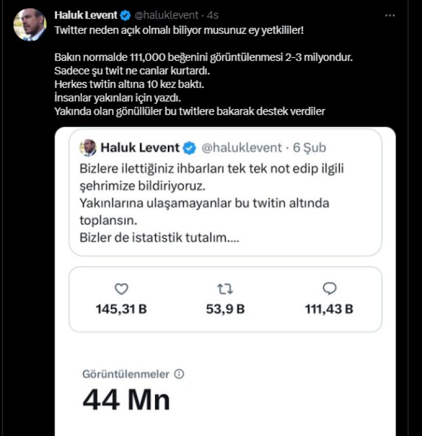 Türkiye'de sosyal medyanın fişi çekildi:  Twitter ve TikTok’a erişim sınırlaması