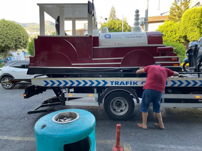 Gezi Treni trafikten men edildi