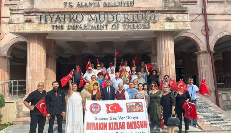 Alanya'da SESKODER etkinlikleri: Bırakın Kızlar Okusun