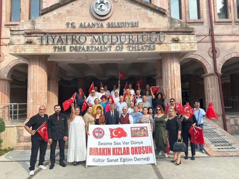 Alanya'da SESKODER etkinlikleri: Bırakın Kızlar Okusun