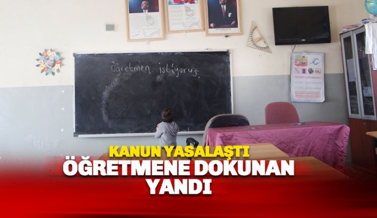 230 bin öğretmenin beklediği kanun dün TBMM'de yasalaştı.