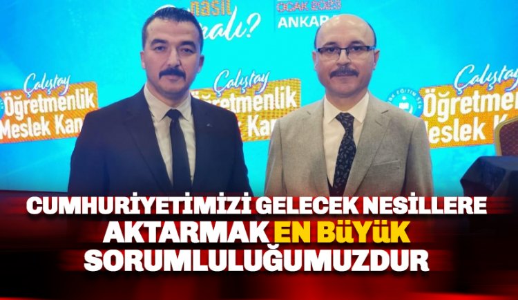 Türk Eğitim-Sen'den 29 Ekim mesajı: En büyük sorumluğumuzdur