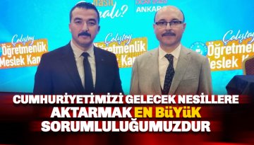 Türk Eğitim-Sen'den 29 Ekim mesajı: En büyük sorumluğumuzdur