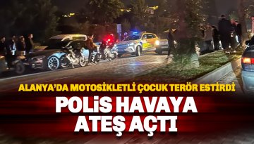 16 yaşındaki motosikletli çocuk trafikte terör estirdi