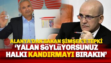 Mehmet Şimşek'e sert tepki: Halka yalan söylüyorsunuz Sayın Bakan