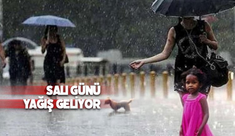 Alanya'ya salı günü sağanak yağış giriyor