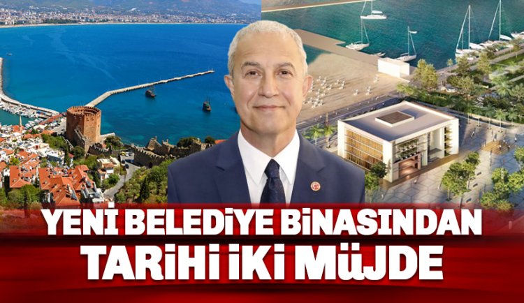 Yeni binadan iki müjde: Eski İskele ve Eski Belediye Binası artık halkın