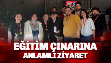 AGDER'den Mehmet Özkan Hocaya anlamlı ziyaret