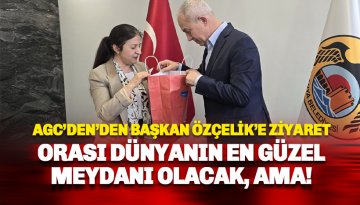 AGC'den Başkan Özçelik'e hayırlı olsun ziyareti