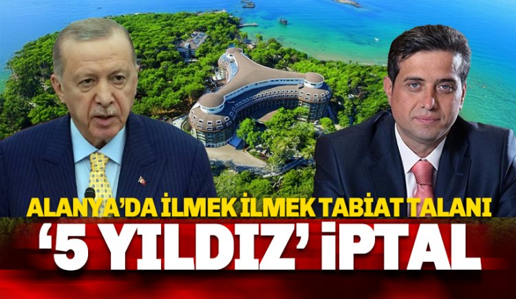 Tabiat Parkı'nı işgalde yeni gelişme: 5 Yıldız belgesi iptal edildi