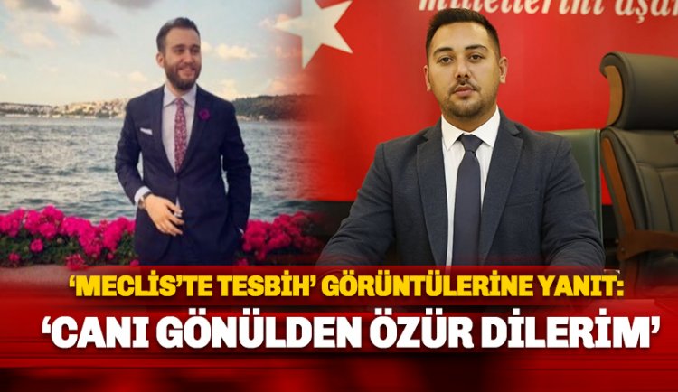 'Meclis'te Tesbih' görüntülerine yanıt: Suni gündem çabası