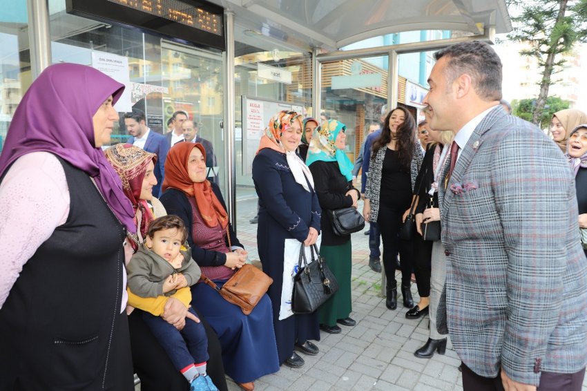 Adem Murat Yücel 25 Metreli Yol ve Atatürk Caddesi Esnafını Gezdi