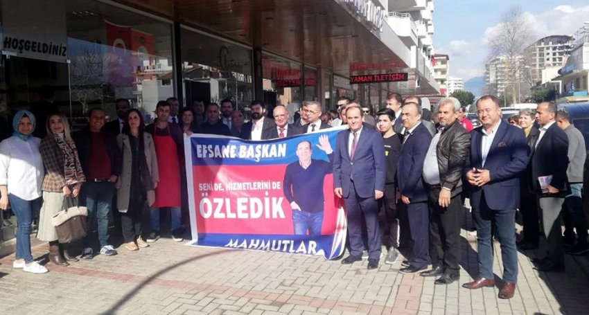 Çakır Baba Ocağı Mahmutlar'da 'Başkan Gibi' Karşılandı