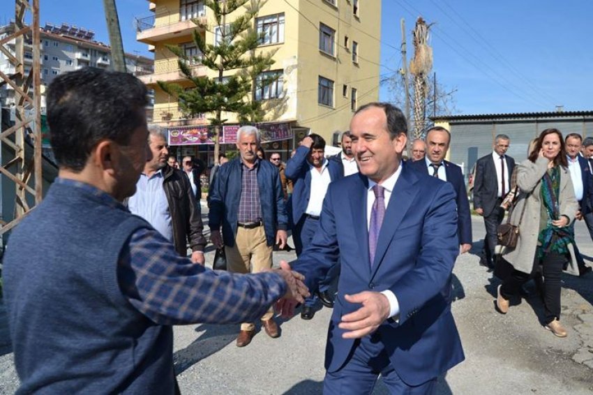 Çakır Baba Ocağı Mahmutlar'da 'Başkan Gibi' Karşılandı