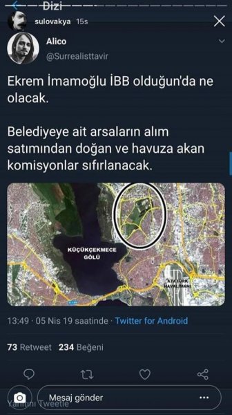 İmamoğlu İBB Başkanı Olduğunda Ne Olaca? İşte Alico'nun o paylaşımları